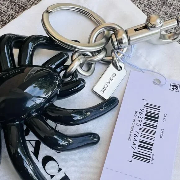 Coach Spider Bag Charm NWT CAX79 - ๐๐จ๐ฅ๐ ๐๐ฎ๐ญ ๐๐๐ซ๐จ๐ฌ๐ฌ ๐๐จ๐๐๐ก! - Picture 10 of 13